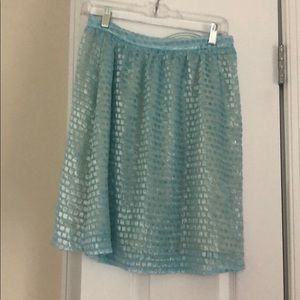 Beautiful blue skirt from Anthro, size S Petite